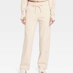 NWT French Terry Straight Leg Sweatpant